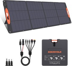 N-Type 16BB 200W Portable Solar Panel EF/Jackery/Bluetti/Anker Power Station 20V