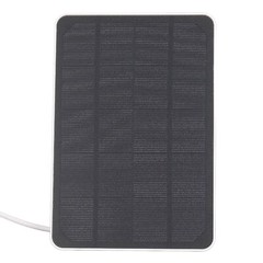 Solar Panel 4W Battery Charger Micro USB Camera Charging Solar Panel White