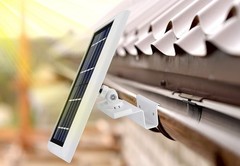 Effortless Solar Panel Installation – Gutter Mount for Ring, Arlo, & Blink Cams