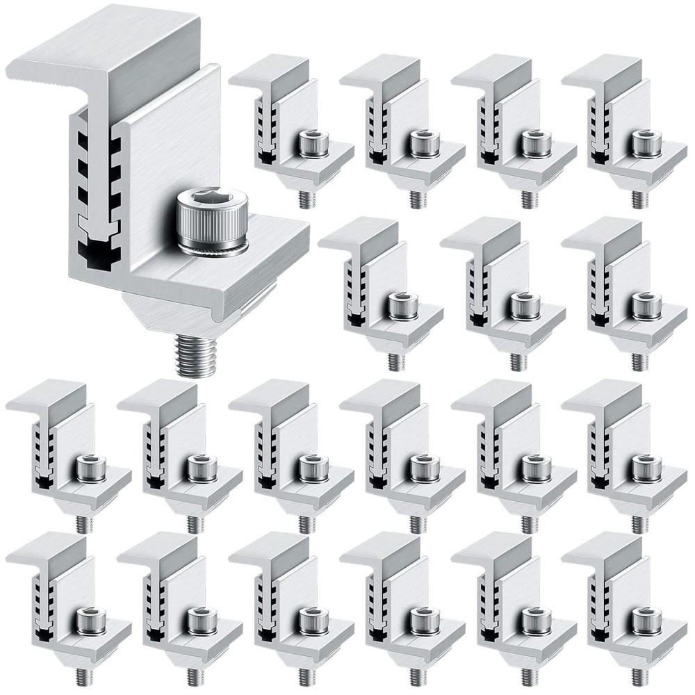 Adjustable Solar Panel Mounting Clips