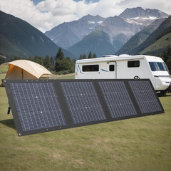 220W Solar Panels Bifacial Portable:25% High-Efficiency 20BB N-Type HJT Solar Ce