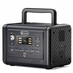 Flashfish T200 Solar Generator LiFePO4 300W 153.6Wh With Solar Panel 60W 18V US