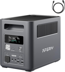 Portable Power Station, 1024Wh Lifepo4 Solar Generator, 1800W(Peak 3600W) AC Out