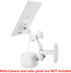 2-In-1 Wall Mount for Arlo Solar Panel and Arlo Pro/Pro 2/Pro 3/Pro 4/Ultra Secu