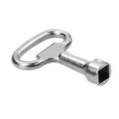 8mm Square Wrench Set 3pcs D Handle T Shape for Heating Water Tap Valve