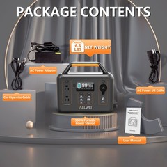 300W Portable Power Station 280Wh Solar Generator for Power Outage Backup