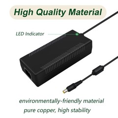 for Jackery 1000 880 Charger, 24V 180W Power Supply Adapter Compatible with J…