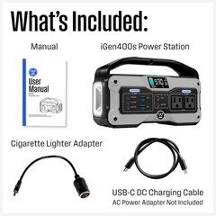 400W 183Wh Portable Solar Generator Westinghouse iGen400s