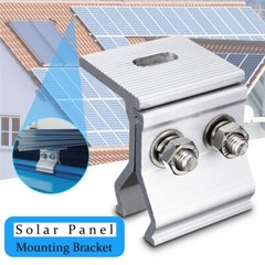 1/4Pcs Solar Panel Bracket Fixing Clamp Mounting Bracket Bracket For Roof New