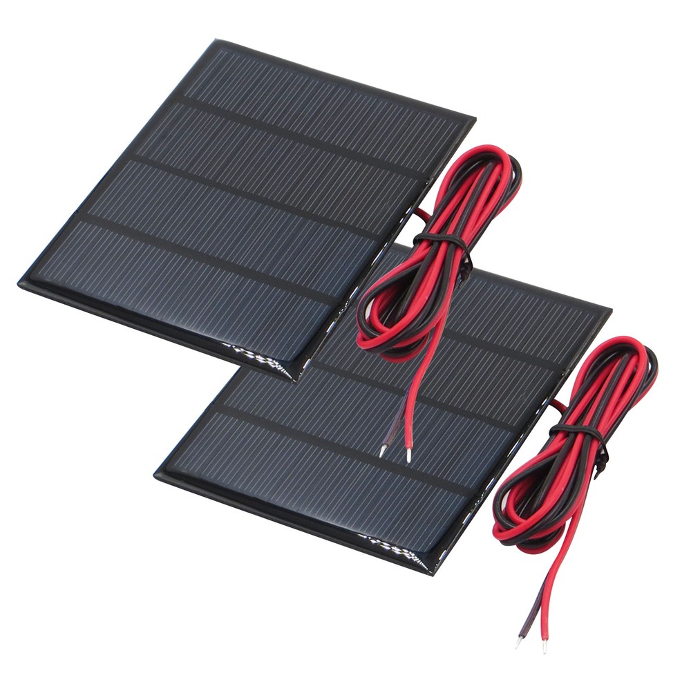 Mini 12V/1.5W Solar Panel Charger DIY Power Part For Cellphones DC Batteries h