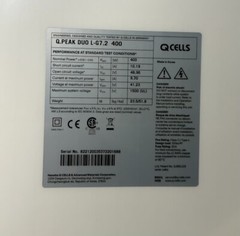 QCELL- Q.PEAK DUO L-G7.3 400