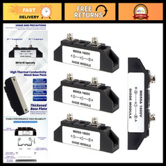 50A Blocking Anti-Reverse Diode Module, One Way Solar Diode 1600V for Solar Pane
