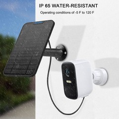 Solar Panel Compatible with Eufycam 3/3C/2C/2C Pro/2/2 Pro/E20/E40/E/S40/S220…