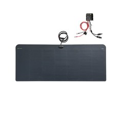 Lensun 110W Hood Flexible Solar Panel for Ford Cargo Van E250 E350 E450 Protect