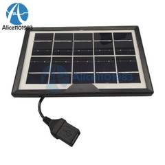 5V 1.8W 360mA Solar Power Charger Charging Panel Boards Battery Charger Kit