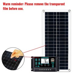 2 x 200W High-Efficiency PV Panels + 100A Intelligent Controller for Outdoor