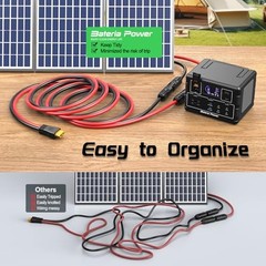 Solar Panel Extension Cable XT60 50FT 12AWG