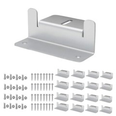 SOLAR Solar Panel Mounting Hardware Z Brackets for RV Roof Boat Set of 16 Units