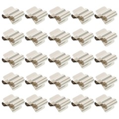 50PCS Cable Clamp Solar Panel Cable Clip Wiring Frame Clip Trailer Frame Clips