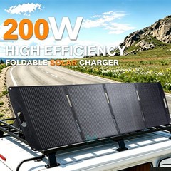 USB Solar Panel 200W Watt Portable Solar Bag for Power Station Charging Foldable