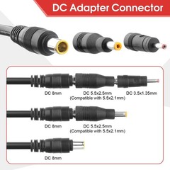 Solar Panel Connector to DC 8mm Adapter Cable, 6Ft 14AWG | Solar Connectors Exte