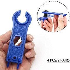 Solar Spanner Wrench for MC4 Connectors, Fits Solar Panel Tools | 2-pair solar s