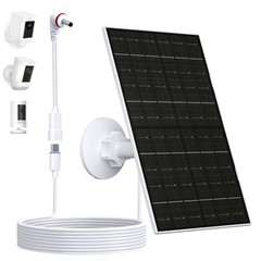 Solar Panel for Ring Camera, Compatible with Ring Stick Up Cam (2nd/3rd Gen) &