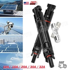 10/15/20/30/32A Fuse Holder w/Fuses Solar PV Connectors Surge Protection Device