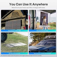 Lightweight 200W Solar Panel for Camping, RV, Marine