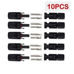 10/20/50/100/200 Pairs Solar Cable Connectors Male Female DIY For Solar Panel US