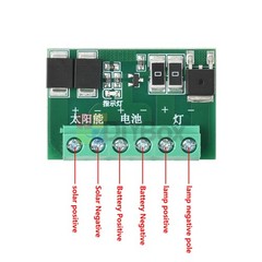 DC 6-45V Solar Street Light Control Circuit Board LED Auto Solar Light Drive 10A