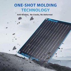 12V Solar Panel Car Battery Charger & Maintainer 10W Cigarette Lighter Socket