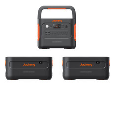 Jackery Explorer 2000 Plus Portable Power Station + QTY 2 of E2000Plus Battery