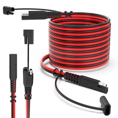 15ft 10AWG SAE Extension Cable with Quick Connect Disconnect SAE Power Connec…