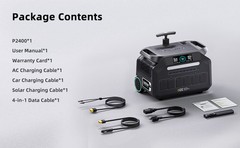 LiFePO4 P2400 Solar Generator IEE 2048Wh 2400W Peak 5000W Portable Power Station