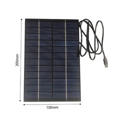 Efficient Power Conversion Solar Device 4.2W for Mobile Devices and LED