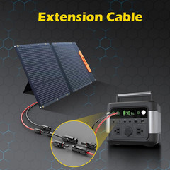 OWINUSTECH 3Ft Solar Cable Solar Extension Cable,10Awg Solar Panel Extensioncabl