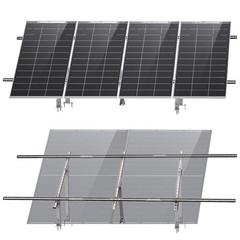 ECO WORTHY Upgraded Solar Ground Mount Adjustable Multi Pieces Solar Panel