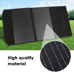 200W Foldable Solar Panel Charger Waterproof Portable Outdoor Fast Charging Bag