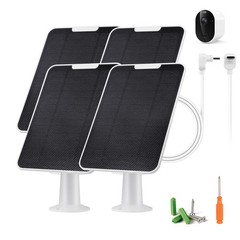 Solar Panel Charger for Arlo Pro 6/6 XL – 6V 5W, Weatherproof, USB-C, 9.8ft Cabl