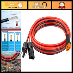 10FT 10AWG Heavy Duty Solar XT60i Extension Cable for Power Stations, RVs, Batte