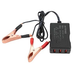 Reliable DC Converter 12V 24V to 5V USB with Battery Clip for Everyday Use