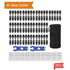 50 Pairs Solar Panel Kit Waterproof Solar s MC4 s 1000V 30A Solar Cable s wi…
