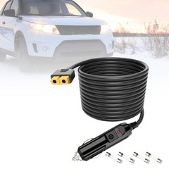 XT60 Extension Cable XT60 Female to Car Charger Male Connection Cord 12V/24V