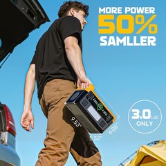 550W Power Station Compatible with Dewalt: LIVOWALNY Portable Generator