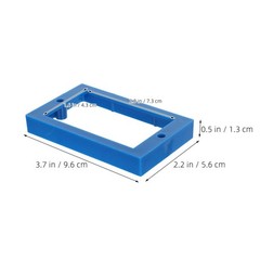 6pcs Electric Outlet Extender Box with 12 Screws, Single Gang Electrical Box