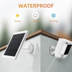 Solar Panel for Ring Camera, 2 Pack 4W Solar Charger Compatible with Ring Spo…