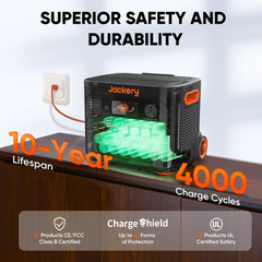 Jackery Explorer 2000 Plus Power Station 2042.8Wh + Battery Pack 2000 Plus