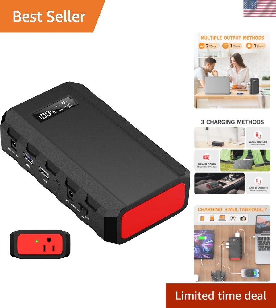 Portable 86Wh Power Generator with Multiple Charging Options for All Devices