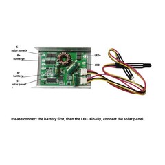 Solar Circuit Board 3.2v Lithium Iron Phosphate Battery 5v-6v 70w Solar Lamp